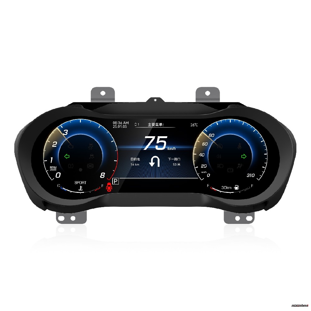 Maserati Ghibli 2014-2023 digital cockpit cluster