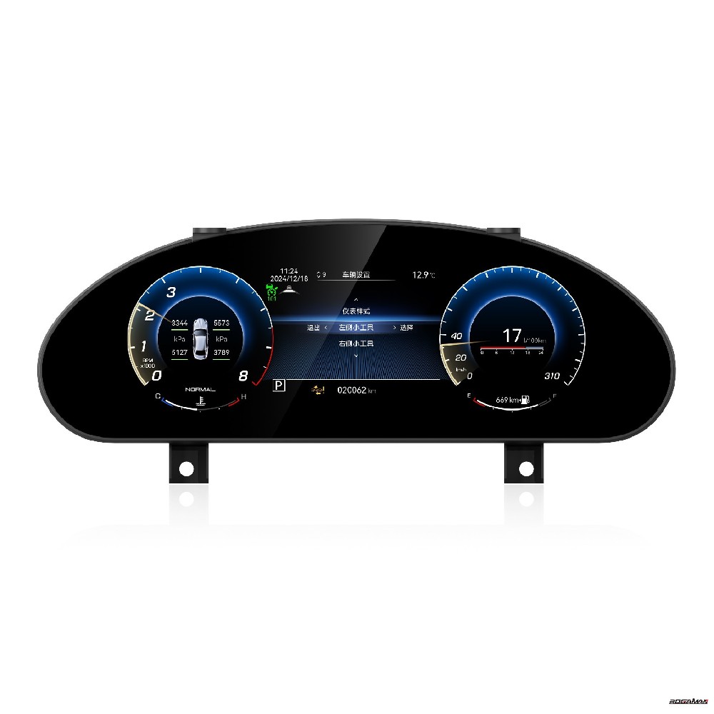 Maserati Quattroporte 2004-2012 Gran Turismo digital cluster cockpit